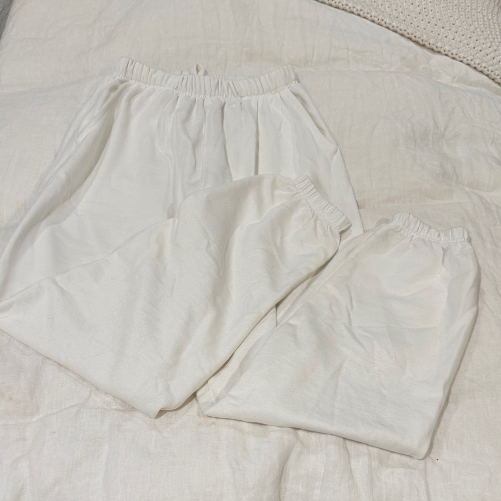 Daily Drills White sweatpants